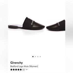 Givenchy bedford logo mule